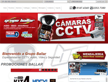 Tablet Screenshot of grupoballar.com